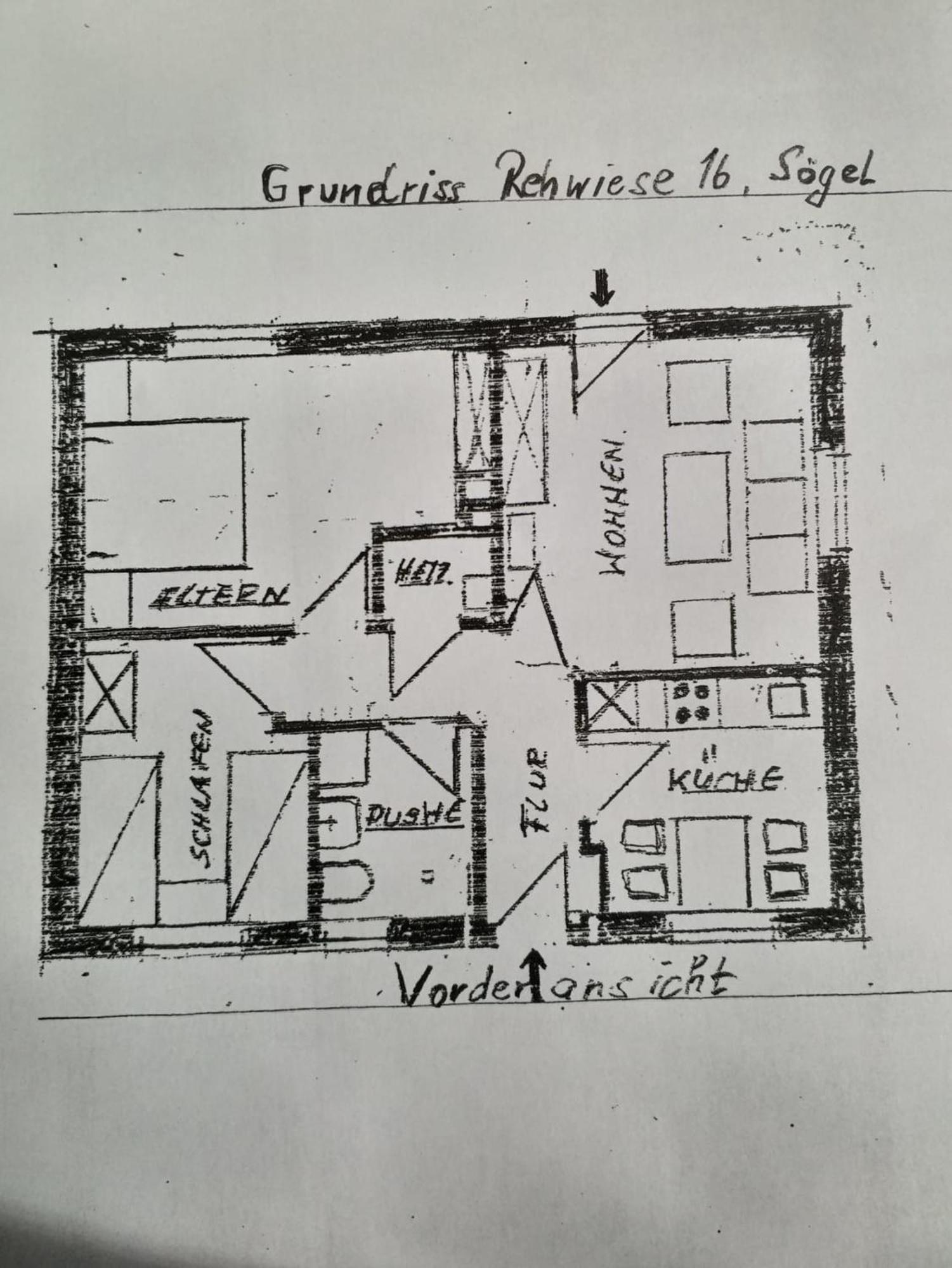 "Am Waldesrand" Re16 Villa Sögel Exteriör bild